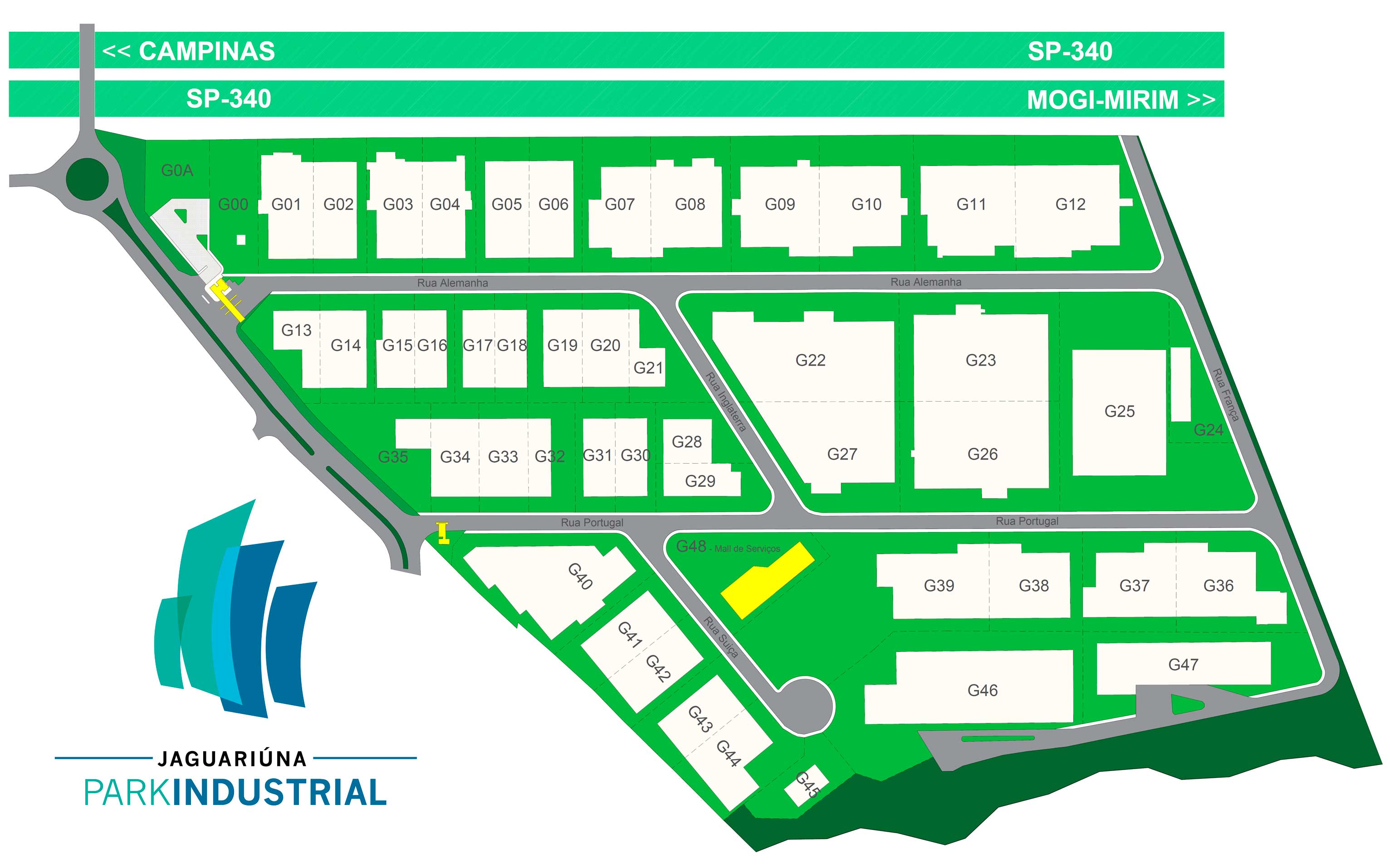 Jaguariúna Industrial Park - Condomínio de Galpões - SP